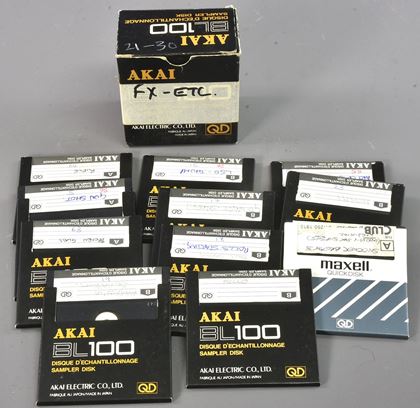 Akai-Thirty BL100 QD Quick Disks as seen